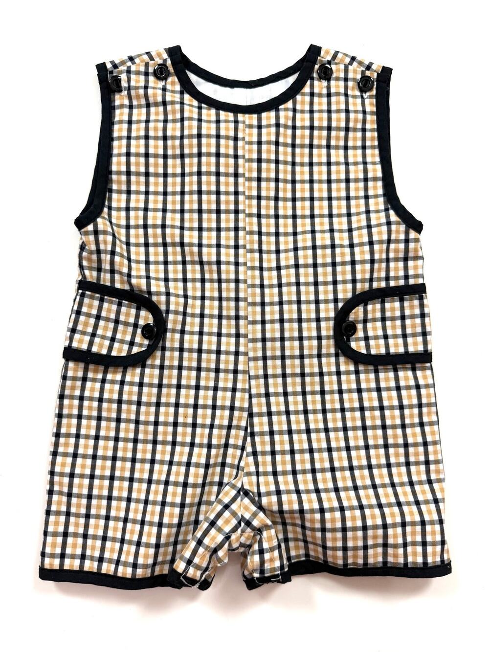 Lulu Bebe Plaid Shortall